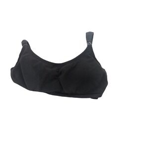 Auden Nursing Bra Women's Small Black Hands Free Pumping Soft Smooth Comfort